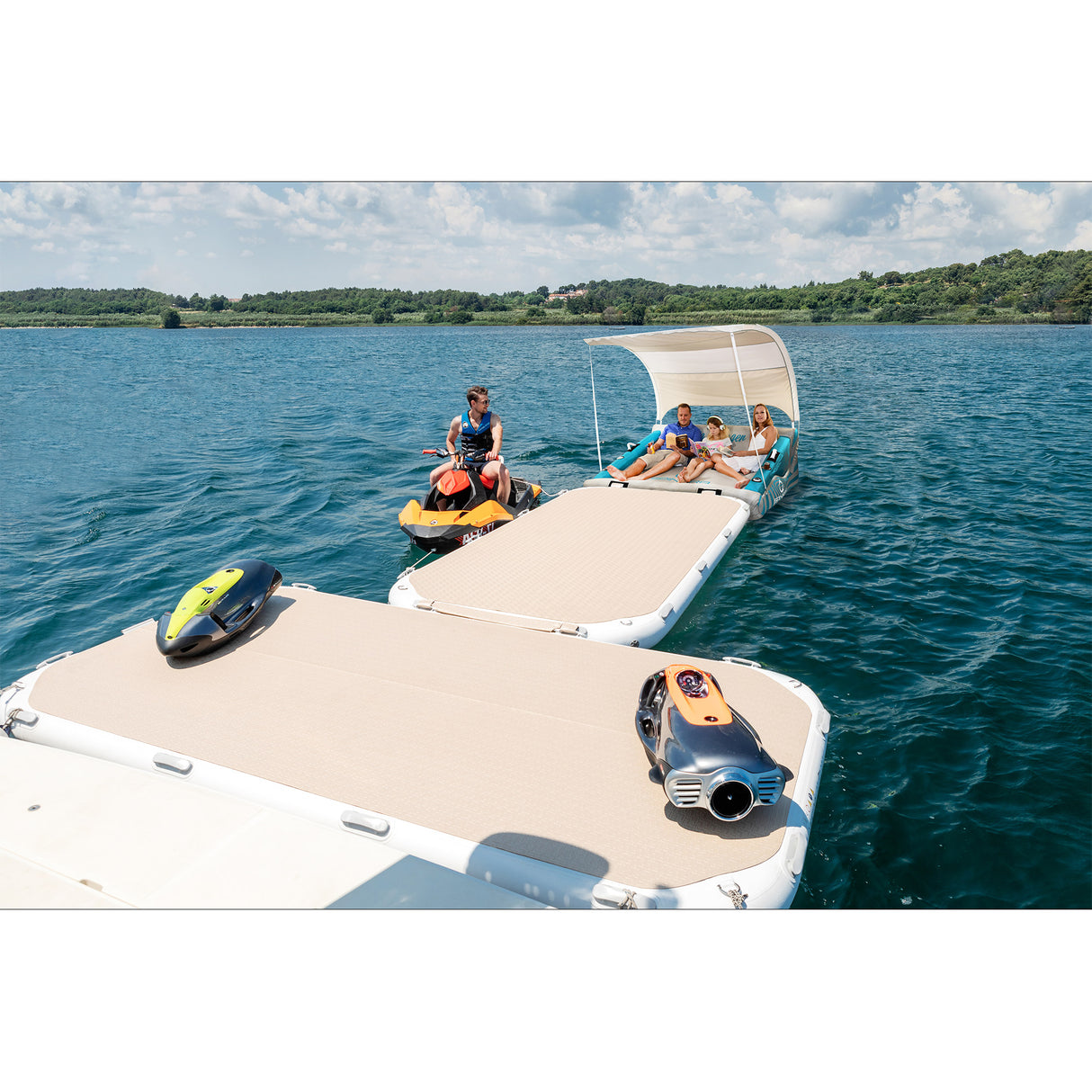 20247 Lounger 3 sunshade Bimini only Spinera