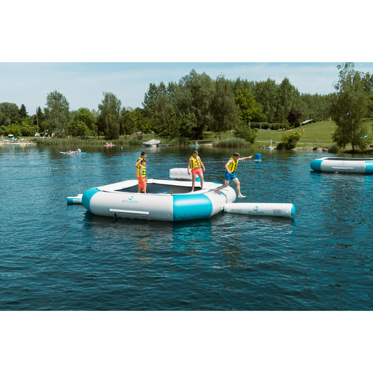 21397 Professional Aquapark Pirates Tramp 500 incl. Base Step Spinera