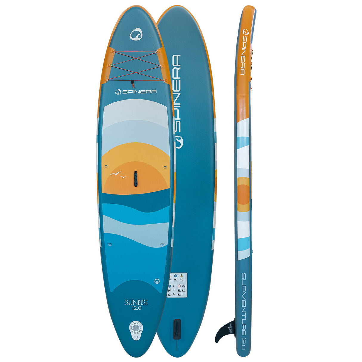 22227 SUP Supventure Sunrise 12.0 -366x84x15cm Spinera