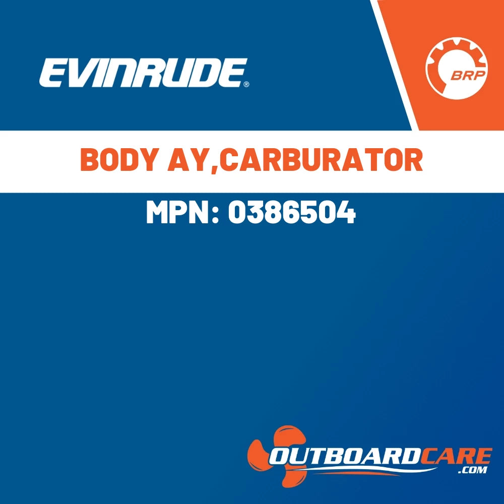 Body assembly,carburator