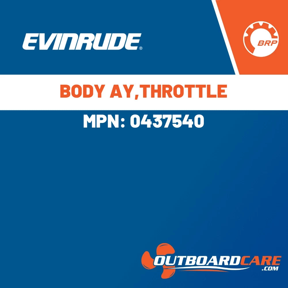 Body assembly,throttle