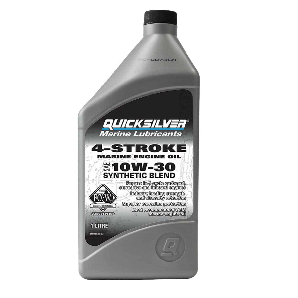 10W-30 Synthetic Blend Marine Motor Oil 4-Stroke - OutboardCare.com