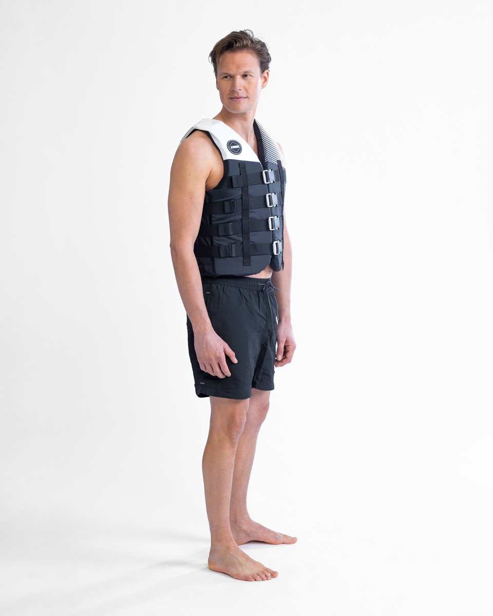 4 Buckle Life Vest Black (2021) - OutboardCare.com