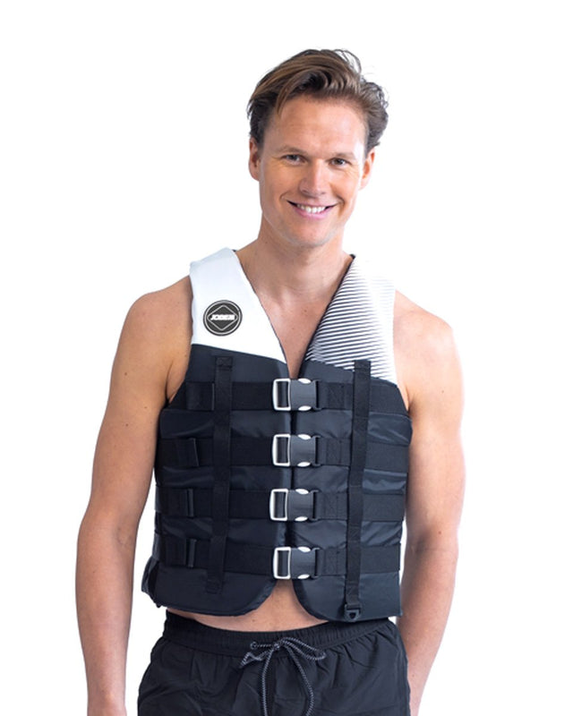 4 Buckle Life Vest Black (2021) - OutboardCare.com