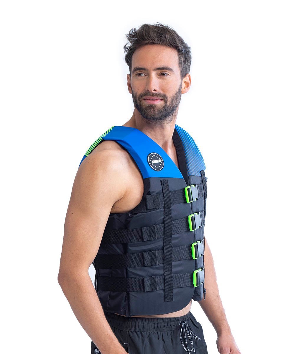 4 Buckle Life Vest Blue (2021) - OutboardCare.com