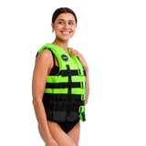 4 Buckle Life Vest Lime - OutboardCare.com